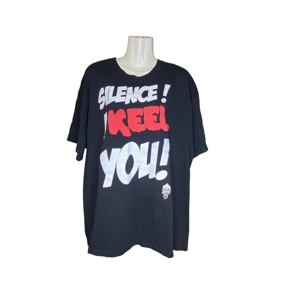 Jeff Dunham I Keel you Achmed Silence T shirt XL S10